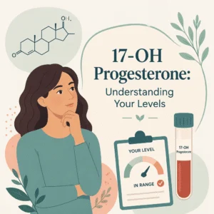 Résultats du dosage sanguin de la 17-OH progestérone expliqués pour évaluer la fonction surrénalienne