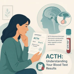 شرح نتائج تحليل ACTH في الدم لتقييم وظيفة الغدة الكظرية