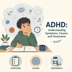 شرح اضطراب نقص الانتباه وفرط الحركة (ADHD): الأعراض والأسباب وطرق العلاج