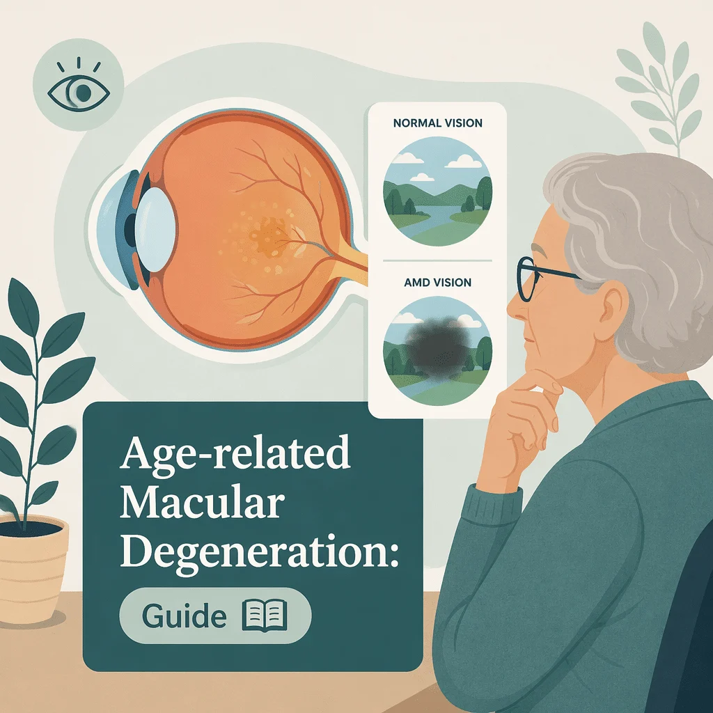 Age-related macular degeneration explained including its symptoms and treatments