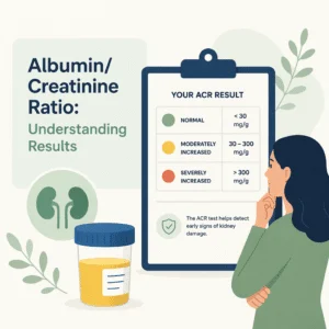 Risultati del test rapporto albumina-creatinina spiegati per valutare la salute dei reni