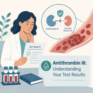 Antithrombin III blood test results explained for assessing clotting risk