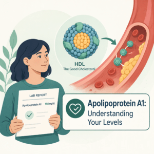 Apolipoprotein A1 blood test results explained for assessing heart health