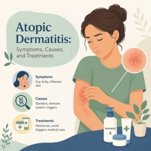 La dermatite atopica spiegata: sintomi, cause e trattamenti