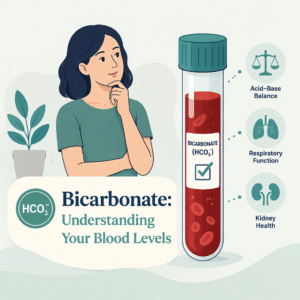 Bicarbonate blood test results explained for assessing acid-base balance