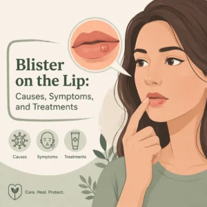 Ampolla en el labio: causas, síntomas y tratamientos