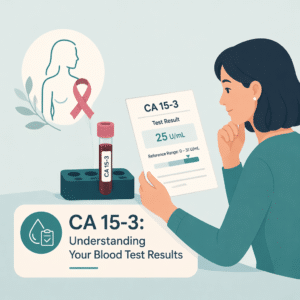 CA 15-3 blood test results explained as a breast cancer marker
