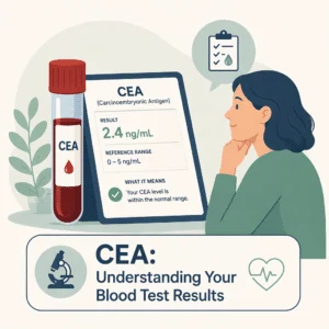 شرح نتائج فحص CEA الدموي بوصفه مؤشرًا لمتابعة السرطان