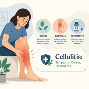 Zellulitis erklärt: Symptome, Ursachen und Behandlung