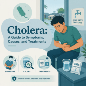 Cholera explained including its symptoms, causes, and treatments