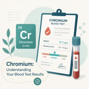 Résultats du dosage du chrome dans le sang expliqués pour évaluer les taux de minéraux traces