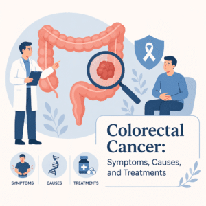 Colorectal cancer explained including its symptoms, causes, and treatments