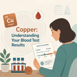 Copper blood test results explained for assessing trace mineral levels