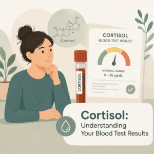 Cortisol-Bluttest: Ergebnisse verstehen und Stresshormonwerte einschätzen