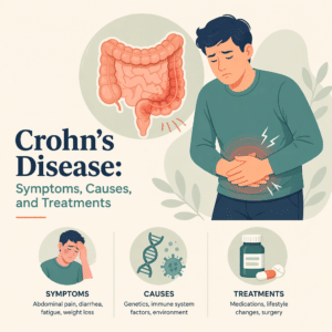 La enfermedad de Crohn explicada: síntomas, causas y tratamientos