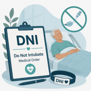 DNI do not intubate order explained as a medical care directive