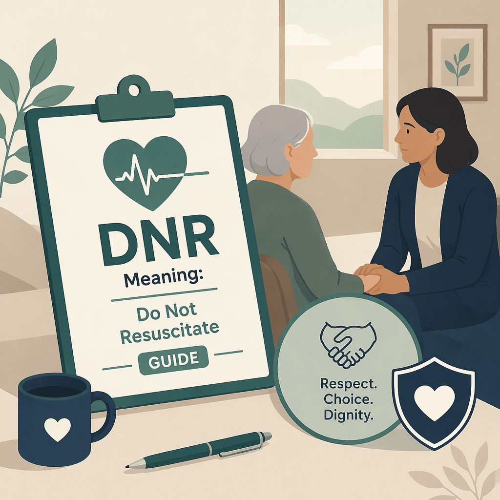 DNR do not resuscitate order explained as an end-of-life care directive