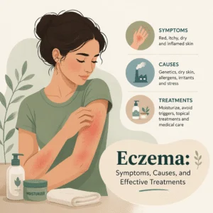 Eczema explained including its symptoms, causes, and effective treatments