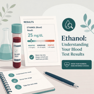 Ethanol blood test results explained for measuring alcohol levels