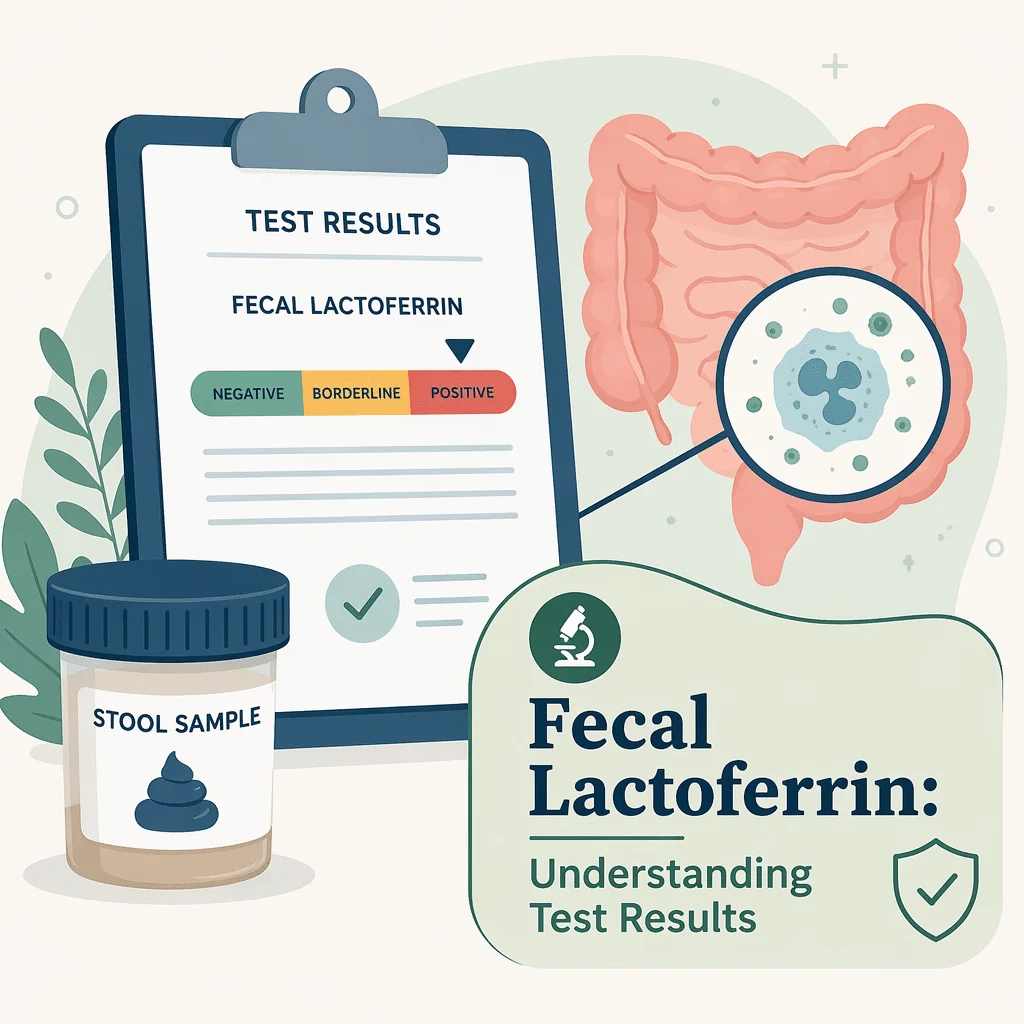 Resultados de la prueba de lactoferrina fecal: cómo detectar la inflamación intestinal