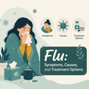 Flu explained including its symptoms, causes, and treatment options