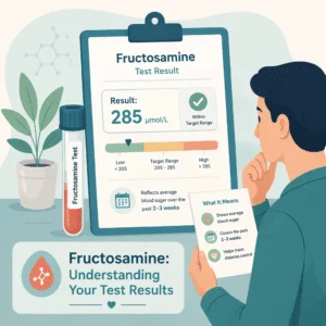 Resultados del análisis de fructosamina en sangre: qué significan para controlar el azúcar
