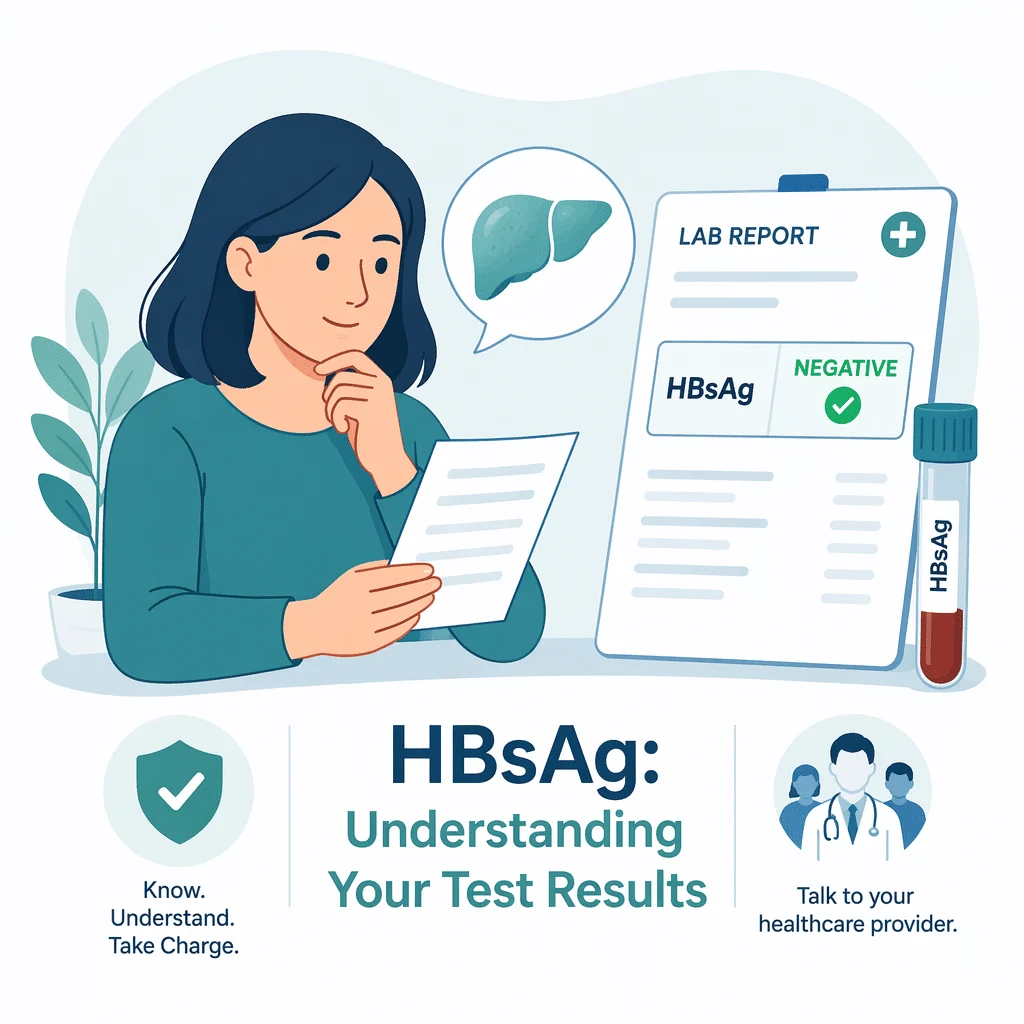 شرح نتائج تحليل HBsAg في الدم للكشف عن الإصابة بالتهاب الكبد B