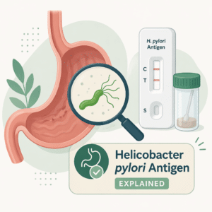 Helicobacter pylori stool antigen test result explained for interpretation