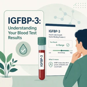IGFBP-3 blood test results explained for assessing growth hormone status