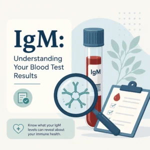 Resultados del análisis de IgM en sangre explicados para evaluar los niveles de anticuerpos inmunitarios