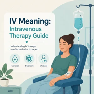 Intravenöse Therapie (IV) einfach erklärt: Flüssigkeiten und Medikamente direkt in die Vene