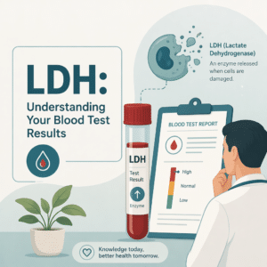 LDH blood test results explained for assessing tissue damage