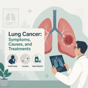 Lung cancer explained including its symptoms, causes, and treatments