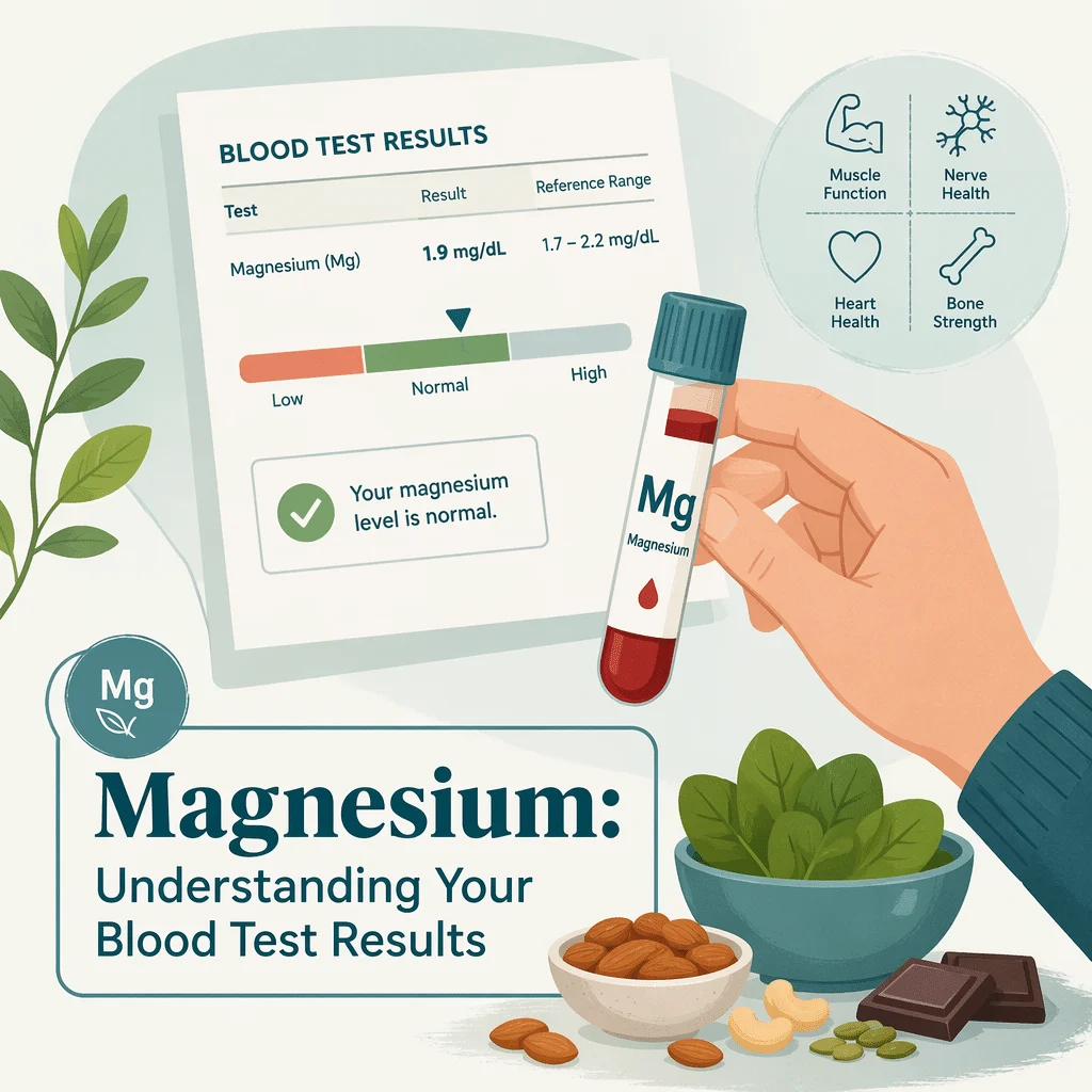 Risultati del test del magnesio nel sangue spiegati per valutare l'equilibrio elettrolitico