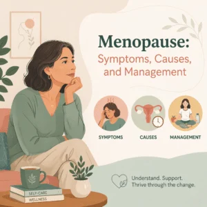 Menopause explained including its symptoms, causes, and management