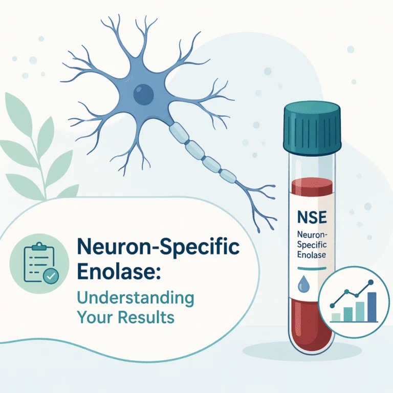 Exame de enolase neurônio-específica (NSE) explicado como marcador de neurônios e de tumores