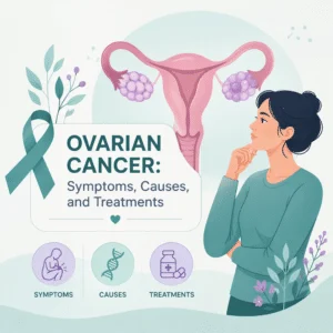 Ovarian cancer explained including its symptoms, causes, and treatments