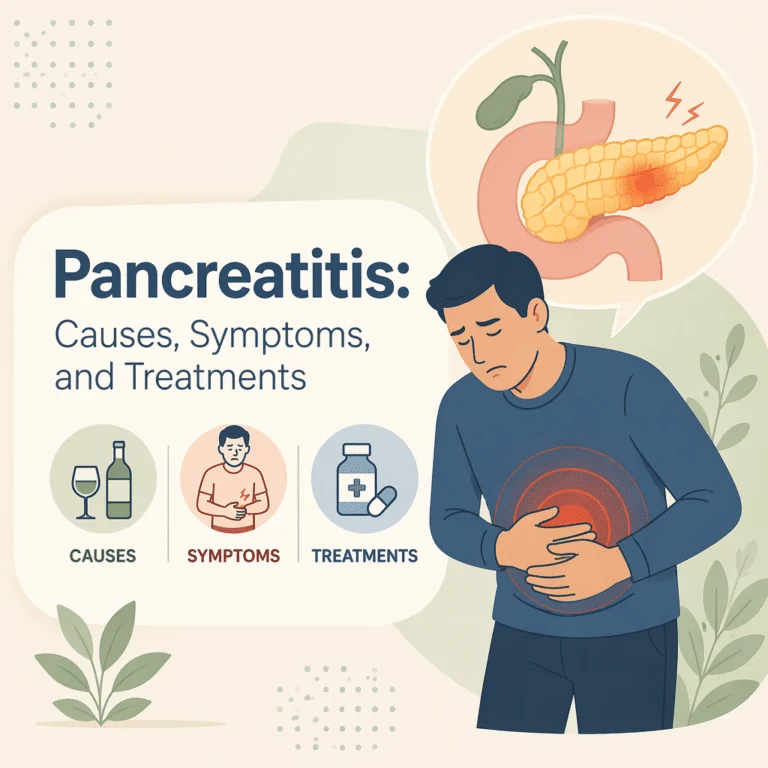 Pancreatite: causas, sintomas, exames de sangue e tratamento da inflamação do pâncreas
