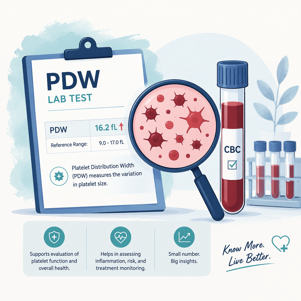 CBC检查中血小板分布宽度（PDW）的测定