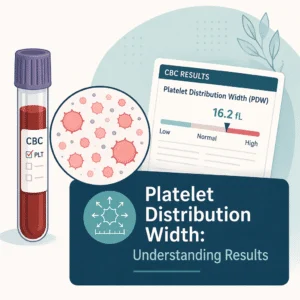 Thrombozytenverteilungsbreite (PDW): Testergebnisse verständlich erklärt
