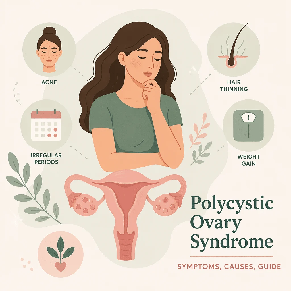 متلازمة تكيس المبايض (PCOS): شرح مفصّل لأعراضها وأسبابها