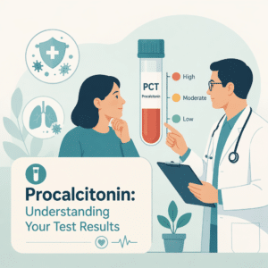Procalcitonin blood test results explained for detecting bacterial infection