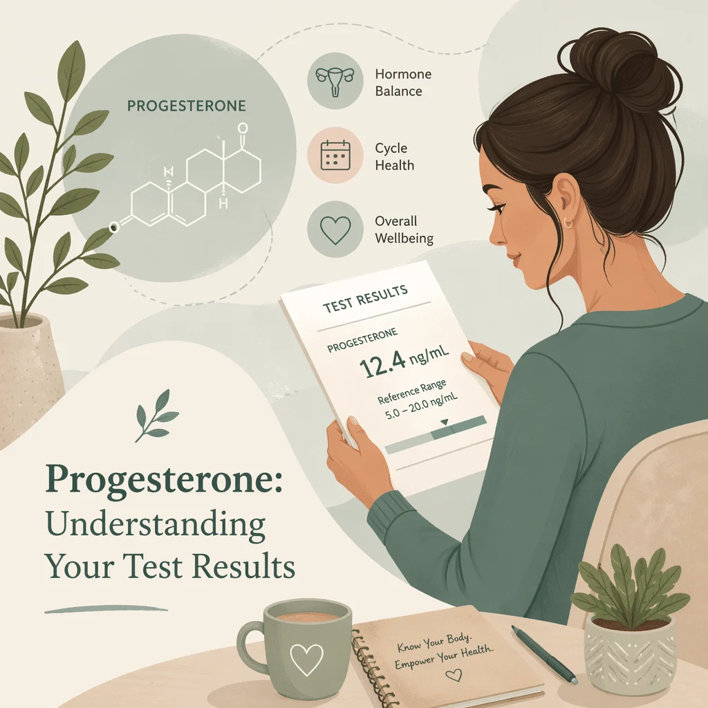 Progesterone Test Results: Normal Ranges