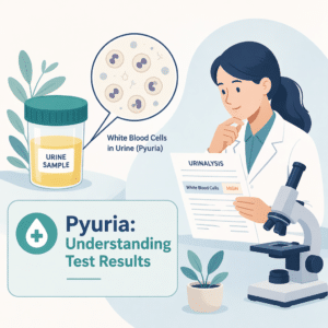 Pyuria urine test results explained for detecting urinary tract infection