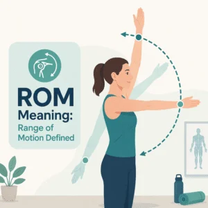 ROM range of motion explained for assessing joint movement