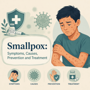 Smallpox explained including its symptoms, causes, prevention, and treatment