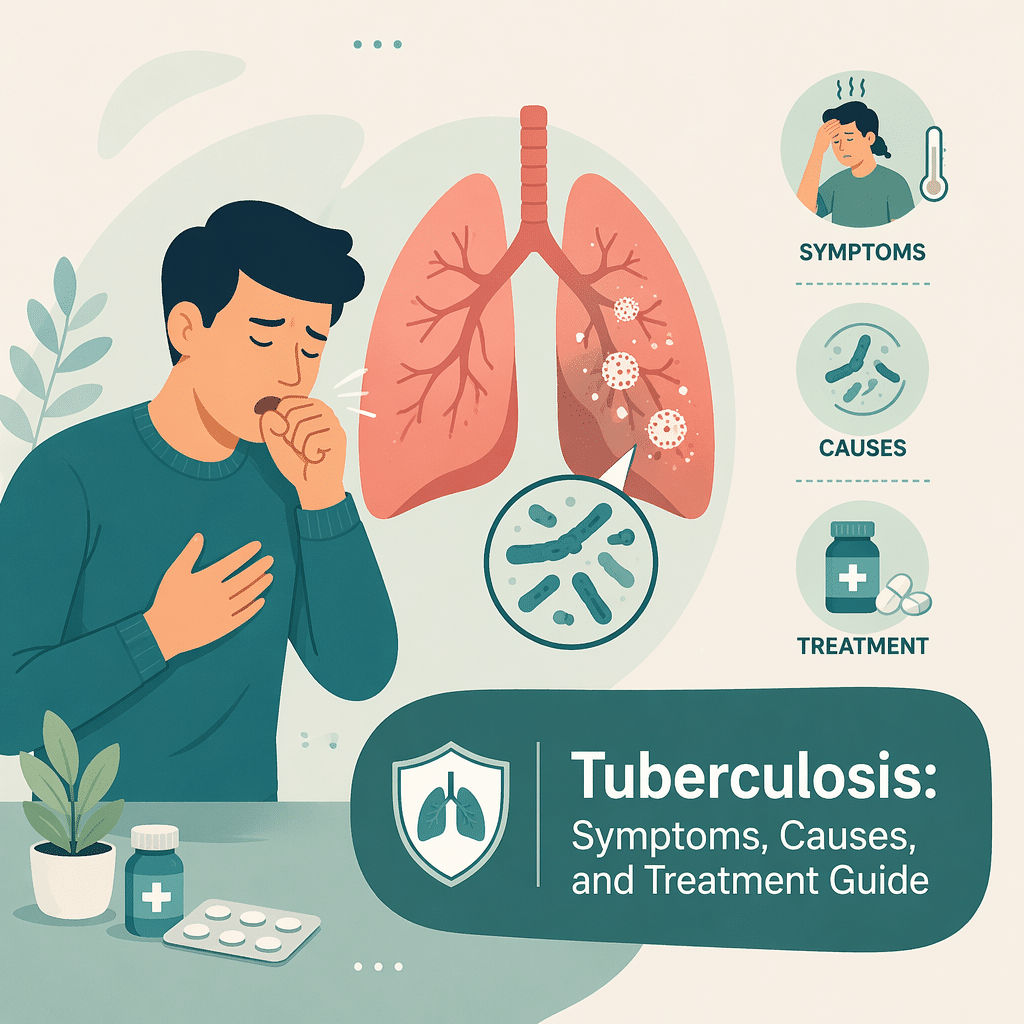 Tuberculosis explained including its symptoms, causes, and treatment