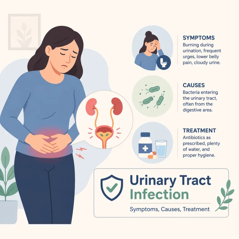 Infecção urinária explicada: sintomas, causas e tratamento