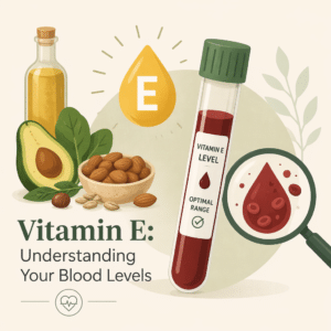 Vitamin E blood test results explained for assessing antioxidant status